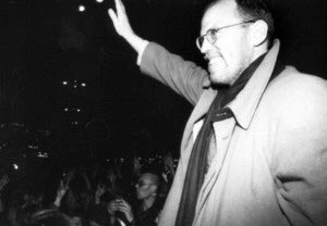 Dr. Hase bei der Demonstration